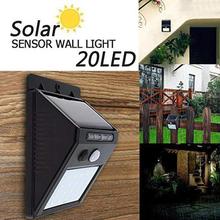 PETRICE Solar Powered Wall Security Light,Home Motion Sensor