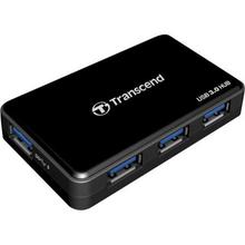 Transcend 4 Port USB 3.0 Hub 3 - (Black)