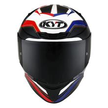 KYT Helmet- Pix Blue Red