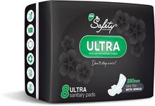 Safety Ultra Sanitary Pad, 8count