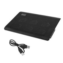 L112B Notebook Radiator Laptop Stand/Cooling Pad Adjusting Wind Speed And Support with 6 fans