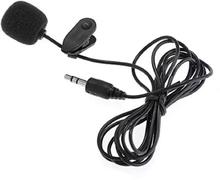 3.5mm Clip On Mini Lapel Microphone For Android/iOS Device