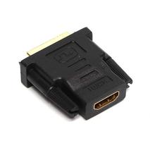 DVI 24+1 DVI-D Dual Link Male to HDMI Female Converter Adapter - Black