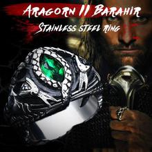 BEIER Aragorn II Barahir snake Stainless Steel One Ring Of