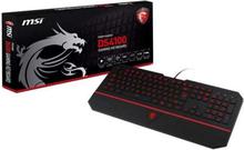 MSI DS-4100 US Interceptor Gaming Keyboard - (Black/Red)