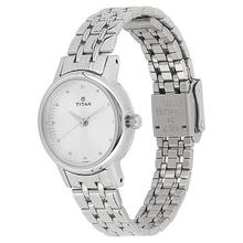 Titan Karishma Silver Dial Analog Watch for Women-2593SM01