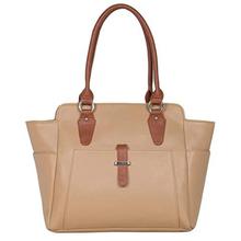 ADISA AD1011 beige women handbag and sling bag combo