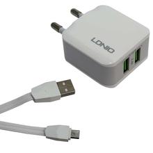 LDNIO Compatible Android Charger - White