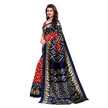 ANNI DESIGNER silk with blouse piece Saree (RALLY-BLUE