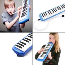 Melodica Keyboard Piano Wind Instrument Educational Musical Instruments With Mouth piece And Carry Bag