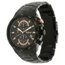 Titan 90046NM01 Octane Black Dial Chronograph Watch for Men