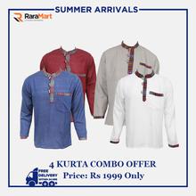 4 Bhutani Kurta Combo Offer