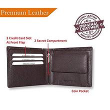 MEGATORO Brown Men's Leather Wallet