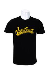 Wosa - Black West Coast Logo Printed T-shirt For Men