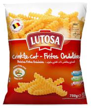 Lutosa Crinkle Cut Fries - 2.5 KG
