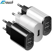 2 USB Charger 5V 2A EU Plug adapter Wall Mobile Phone Charger Portable Charge Micro Cable For Samsung Xiaomi Charging Tablet