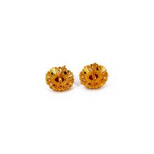 Navratna Stud Earrings For Women