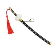 Black/Red One Piece (LAW)Key Ring Styled Sword Show Piece