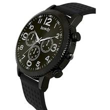 howdy Analog Black Dial Men's Watch (Black)