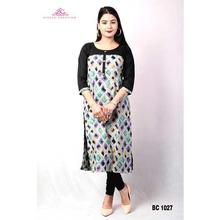 Bisesh Creation Choli design Kurti & Leggings Set for Women (Black BC 1027)