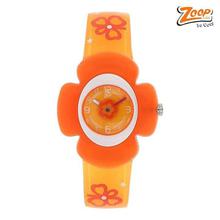 Zoop Orange Dial Analog Watch For Girls- C4008PP02