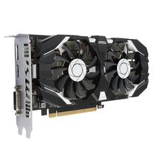 MSI NVIDIA GeForce GTX 1050 2GB GDRR5 128-bit HDCP Support DirectX 12 Dual Fan OC Graphics Card (GTX 1050 2GT OC)