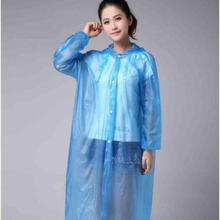 Translucent Long PVC Rain Coat