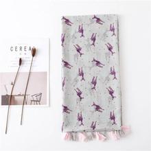 Korean Style Sun Protection Premium Printed Scarves For