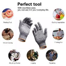 Cut Resistant Gloves Cut Gloves Cutting Gloves for Pumpkin Carving Wood Carving Meat Cutting and Oyster Shucking Cut Proof Gloves With Level 5 Protection