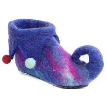 Blue Woolen Boot For Babies