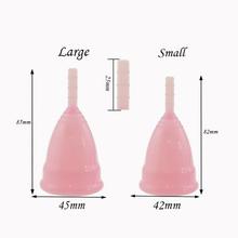 Menstrual cup for women Feminine hygiene vaginal period cup