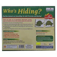 Creative Educational Aids Who's Hiding Puzzle - Green