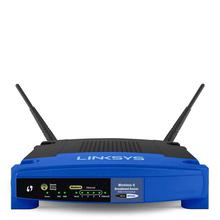 Linksys WRT54GL Wireless-G Dual Antenna Wi-Fi Router - Blue/Black