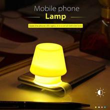 Newlifestyle Yellow Silicone Lampshade Clip On Phone Light Holder iPhone