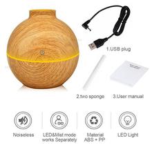 USB Aroma Essential Oil Diffuser Ultrasonic Cool Mist Humidifier Air