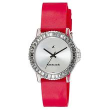 Fastrack Analog Silver Dial Women's Watch - 6153SM01