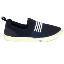 Blue/White Mesh Casual Shoes For Men