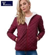 Autumn 2018 New Parkas basic jackets Female Women Winter plus velvet