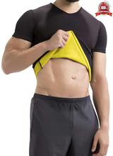 Men Cami Slim Thermal Weight-Loss Exercise Tshirt