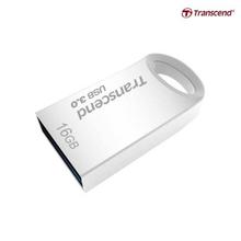 Transcend JF710 16GB Mini Metal Series USB 3.0 Pen Drive - (Silver)