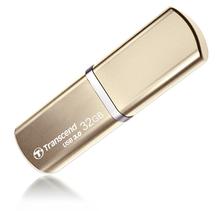 TRANSCEND JetFlash 820 USB 3.0 OTG Gold Finish Metal Pen Drive