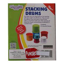 Giggles 8 Stacking Drums - Multicolored