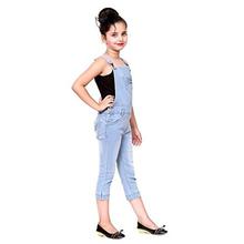 ELENDRA Girls Casual WEAR Slim FIT Stone Work DANGRI Capri