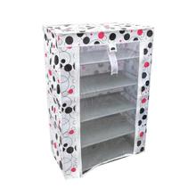 Foldable Printed Wardrobe (Color May Vary)