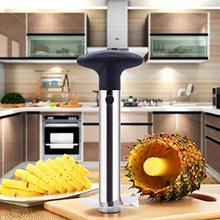 BUYERZONE Stainless Steel Pineapple Cutter and Fruit