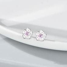 Sterling silver accessories _ Wanying jewelry pink diamond