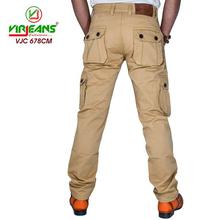 Virjeans Cotton (Twill) Cargo (Box) Pant (VJC 678) Cream