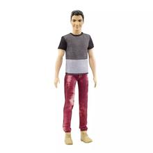Barbie Multicolored Ken Fashionista Collectible With Red Pants - DWK44