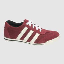 Maroon Lace  Up Lifestyle Casual Shoes For Men -1405