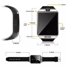 Q18 Smartwatch Bluetooth Sweatproof Phone With Camera TF/SIM Card Slot